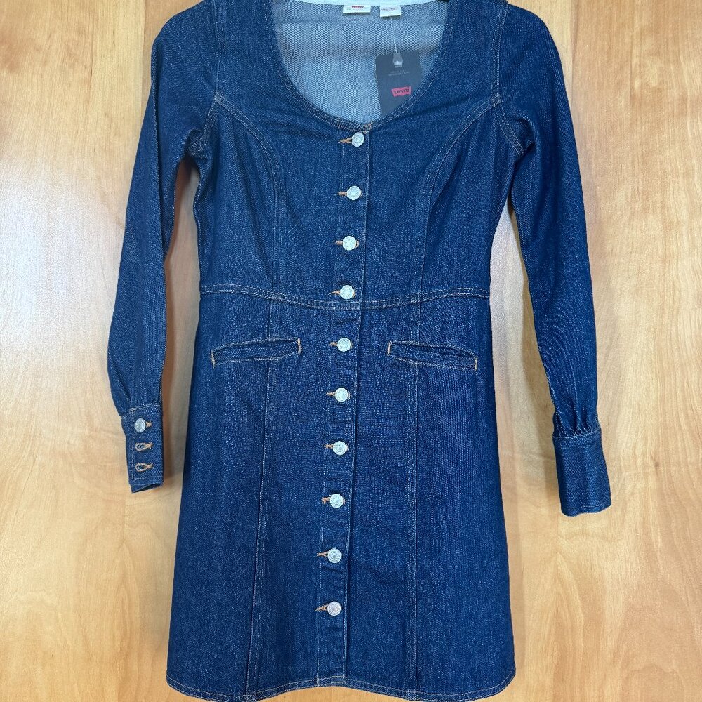 NWT - Levis Denim Dress- Sz S